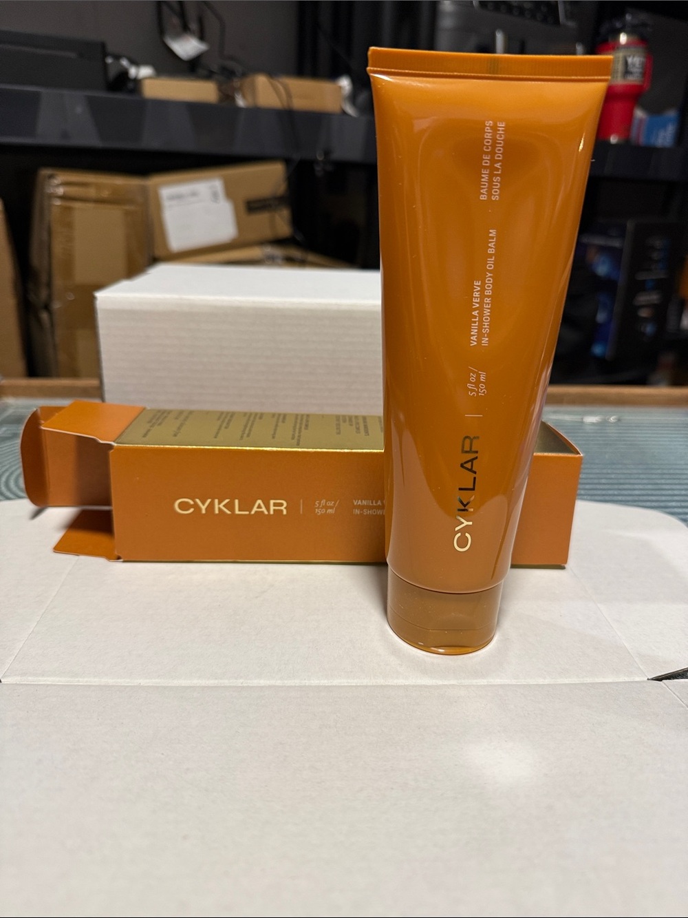 Cyklār Vanilla Verve In-Shower Body Oil Balm - Amber